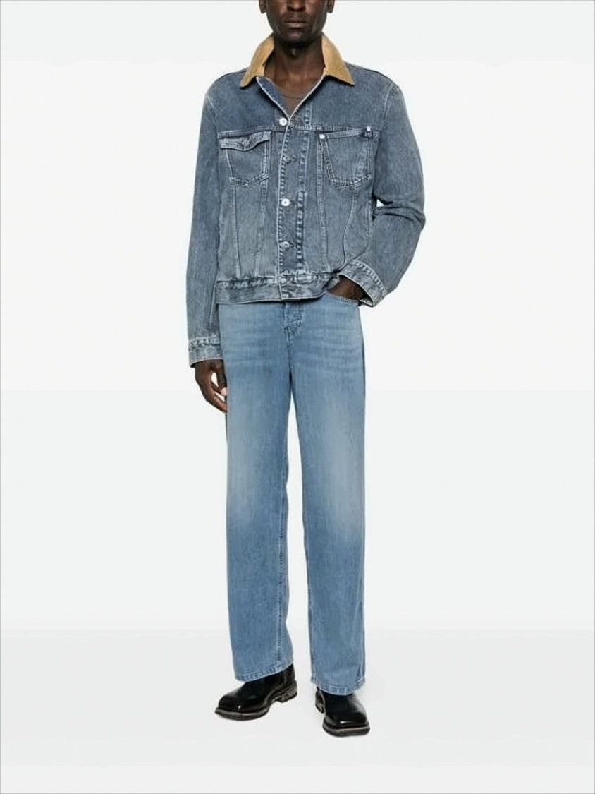 Diesel Relaxed Fit Straight-Leg Denim Pants