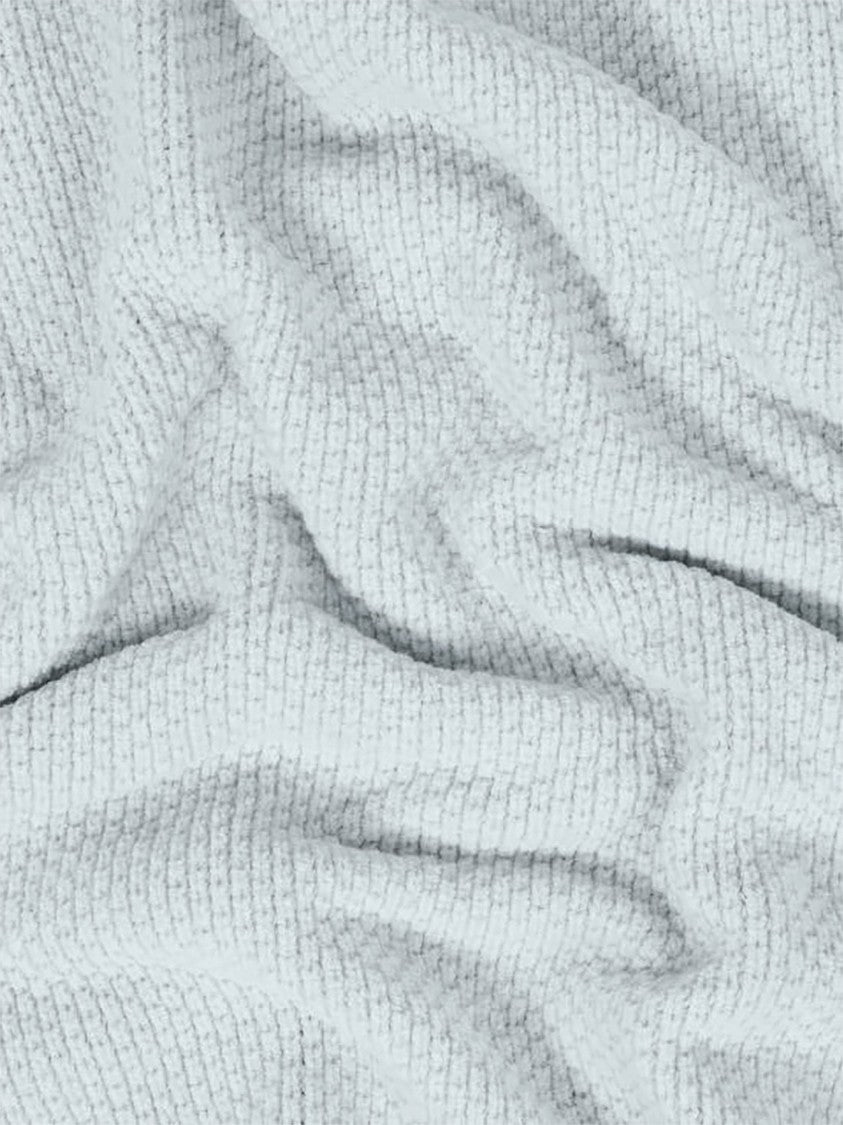 Stone Island Textured Knit Sweatshirt With Distinctive Patch