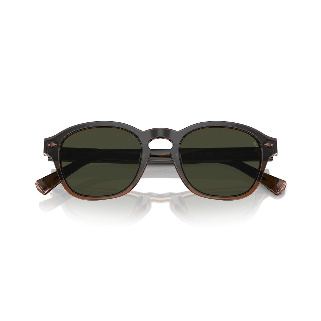 Brunello Cucinelli 0Bc4006s Rounded Square Acetate Sunglasses With Keyhole Bridge
