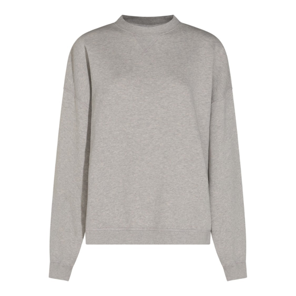 Golden Goose Heathered Knit Sweater With Contrasting Script Detail