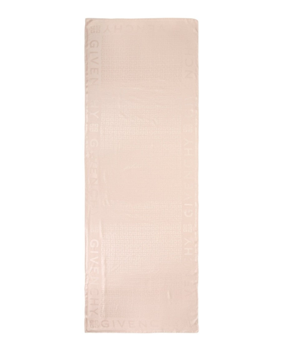 Givenchy 4G Monogram Oblong Silk Scarf