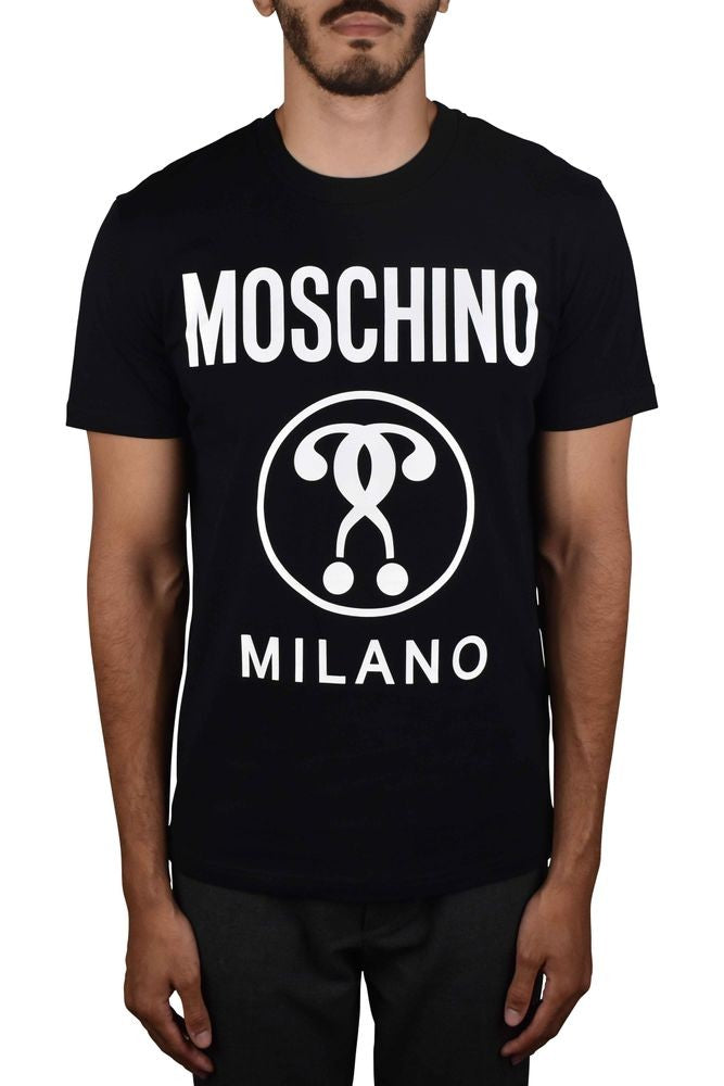 Moschino Cotton T-Shirt With Bold Logo Print