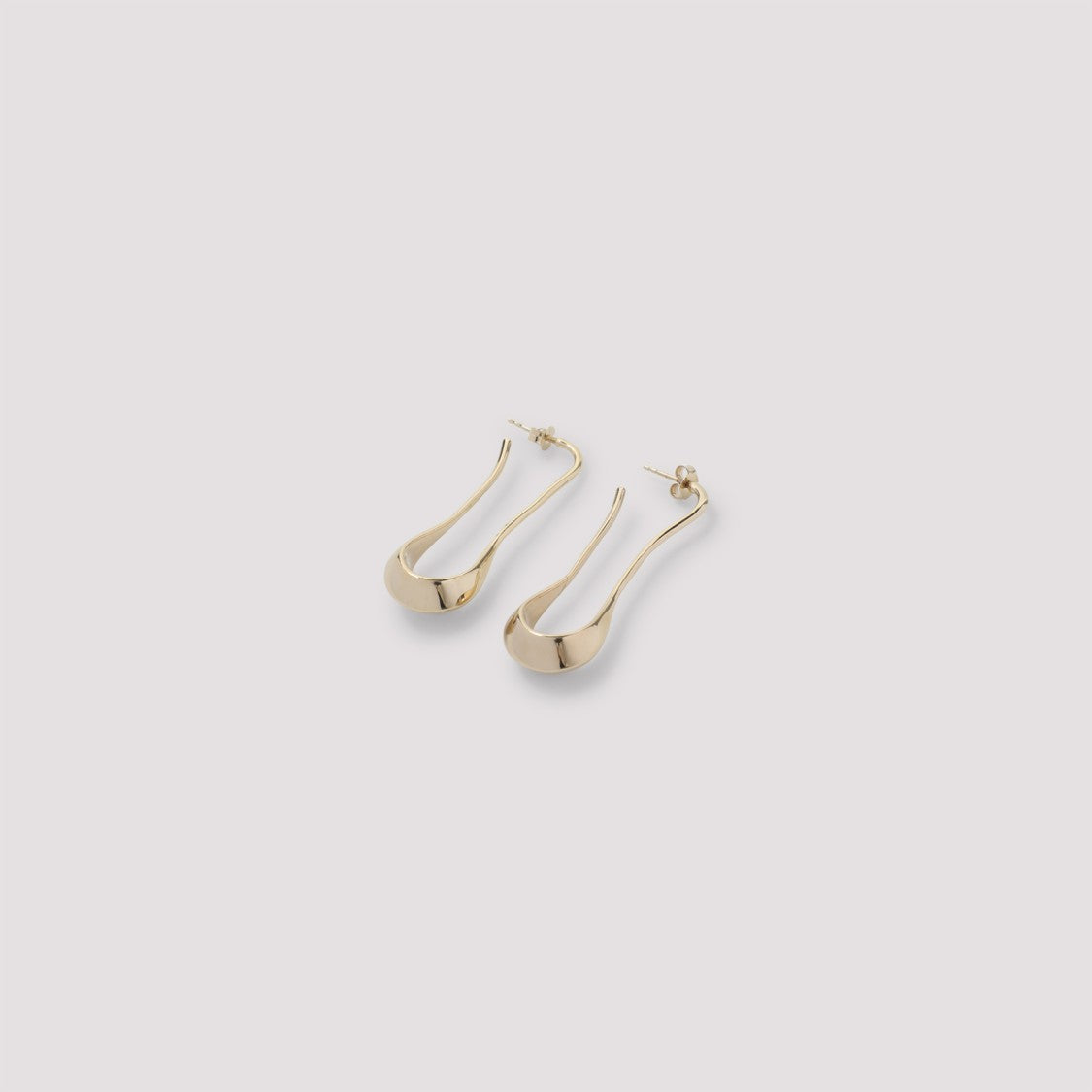 Lemaire Short Drop Earrings With Angular Design