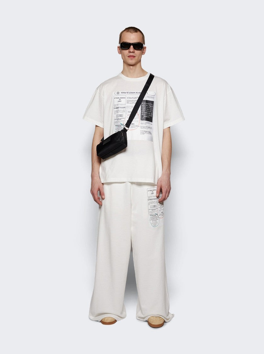 Mm6 By Maison Margiela Sweatpants Off White