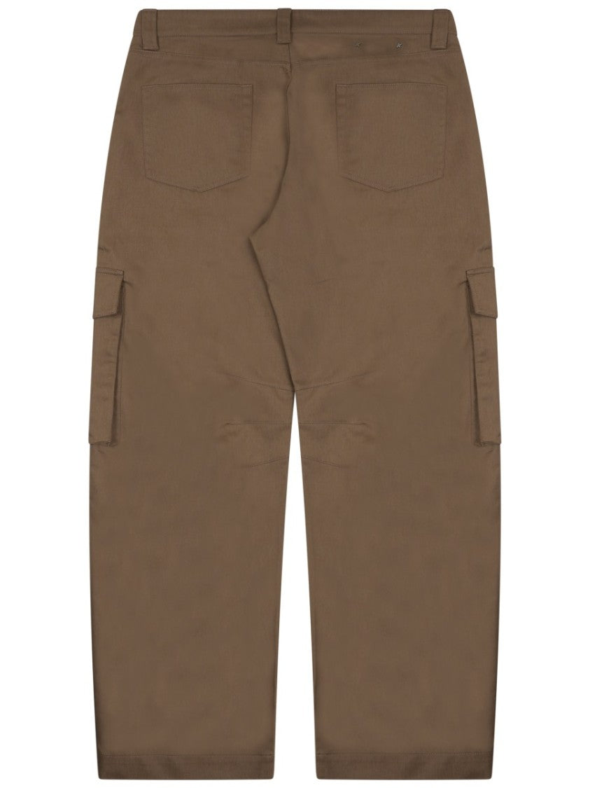 Golden Goose Relaxed Fit Cargo Pants With Signature Logo