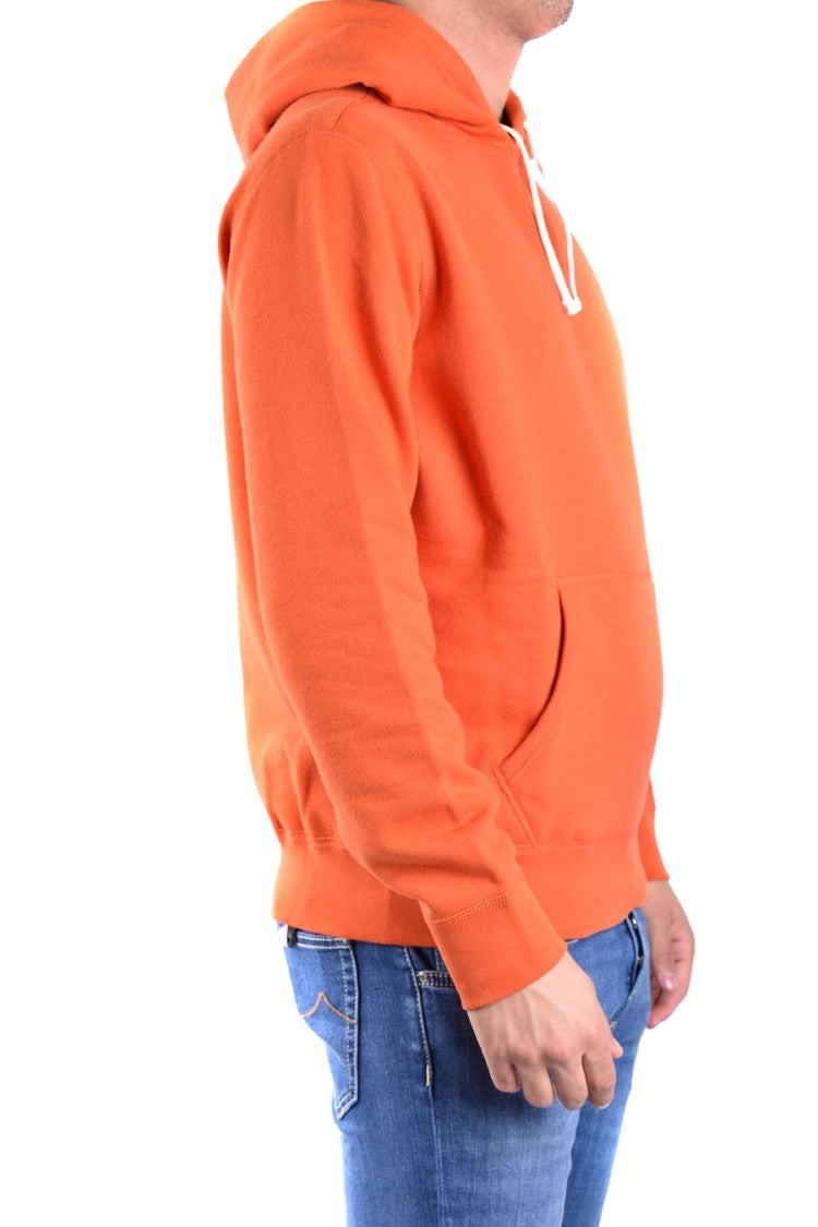 Polo Ralph Lauren Orange Hoodie With Classic Hood