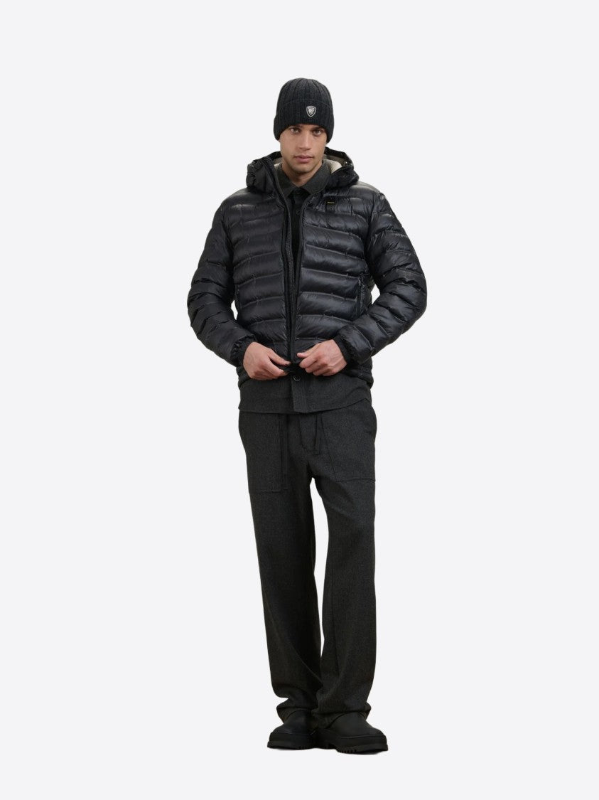 Blauer Quilted Hooded Puffer Jacket