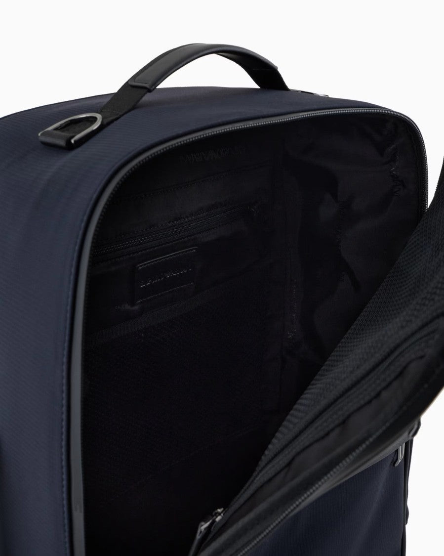 Emporio Armani Multi-Compartment Backpack With Padded Straps