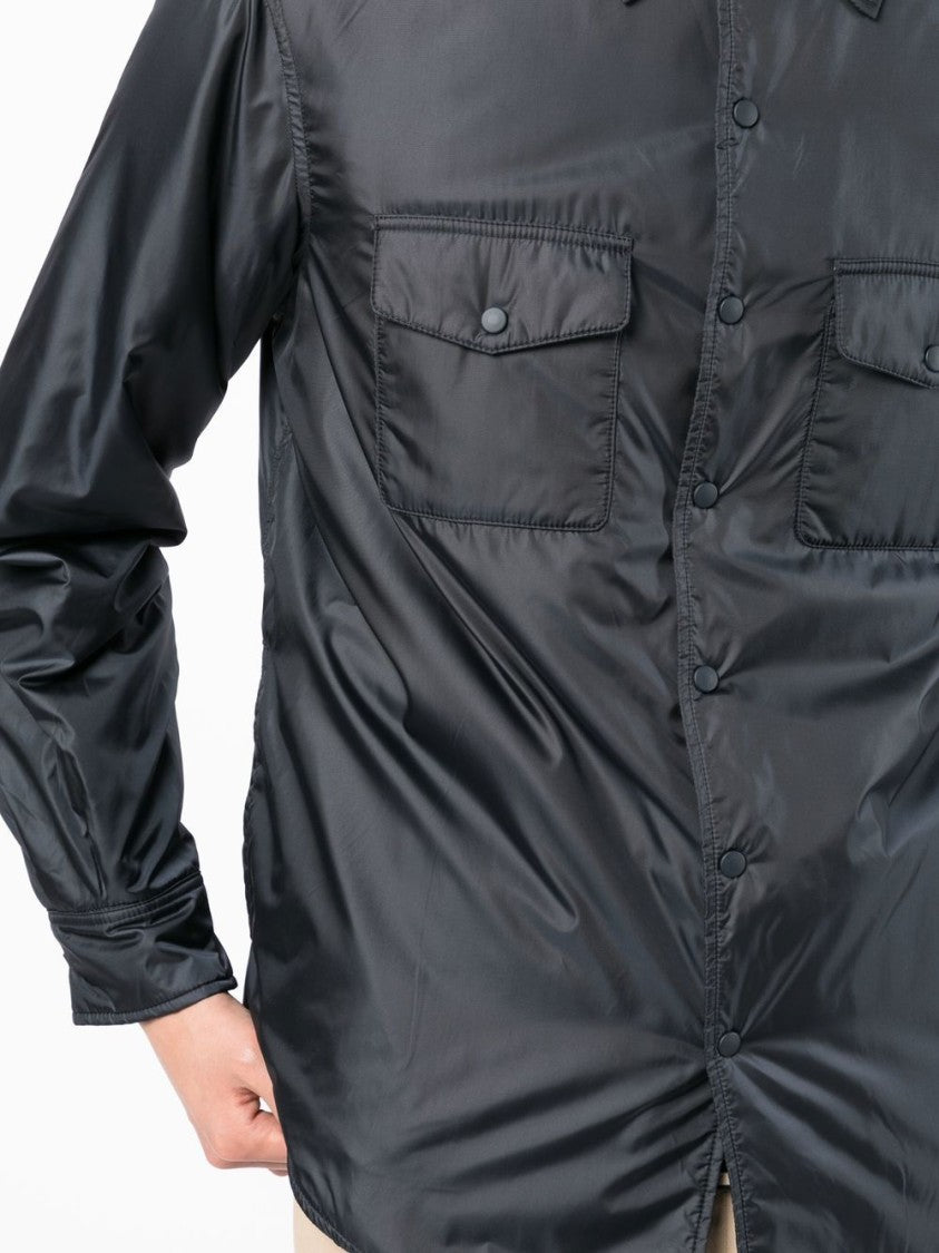 Aspesi Shiny-Finish Flap Pockets Shirt