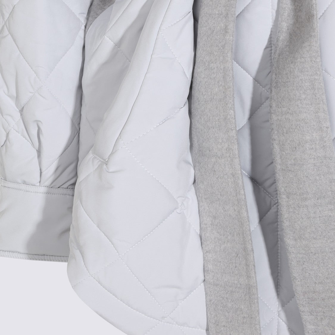 Fabiana Filippi Diamond Quilted Belted Coat