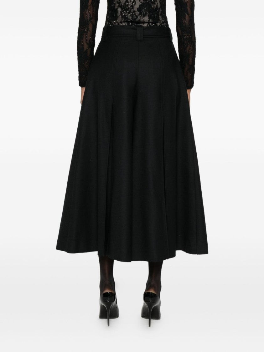 Zimmermann Wide-Leg Black Trousers With High Waist