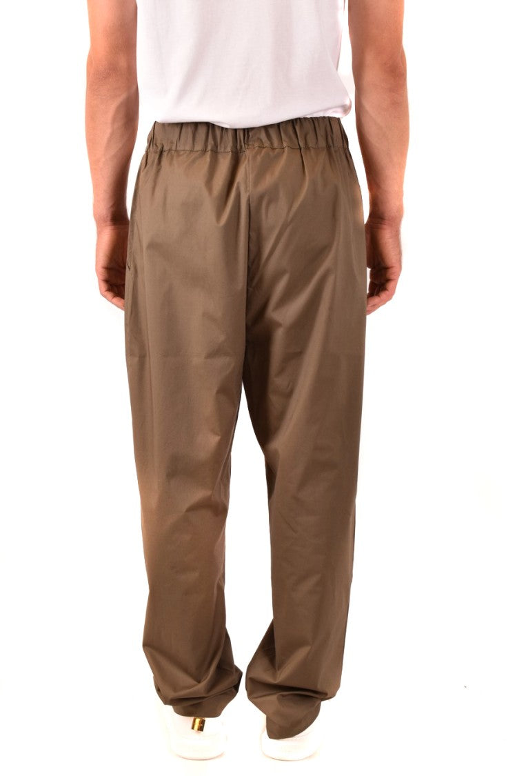 Laneus Loose-Fitting Trousers With Elastic Waistband