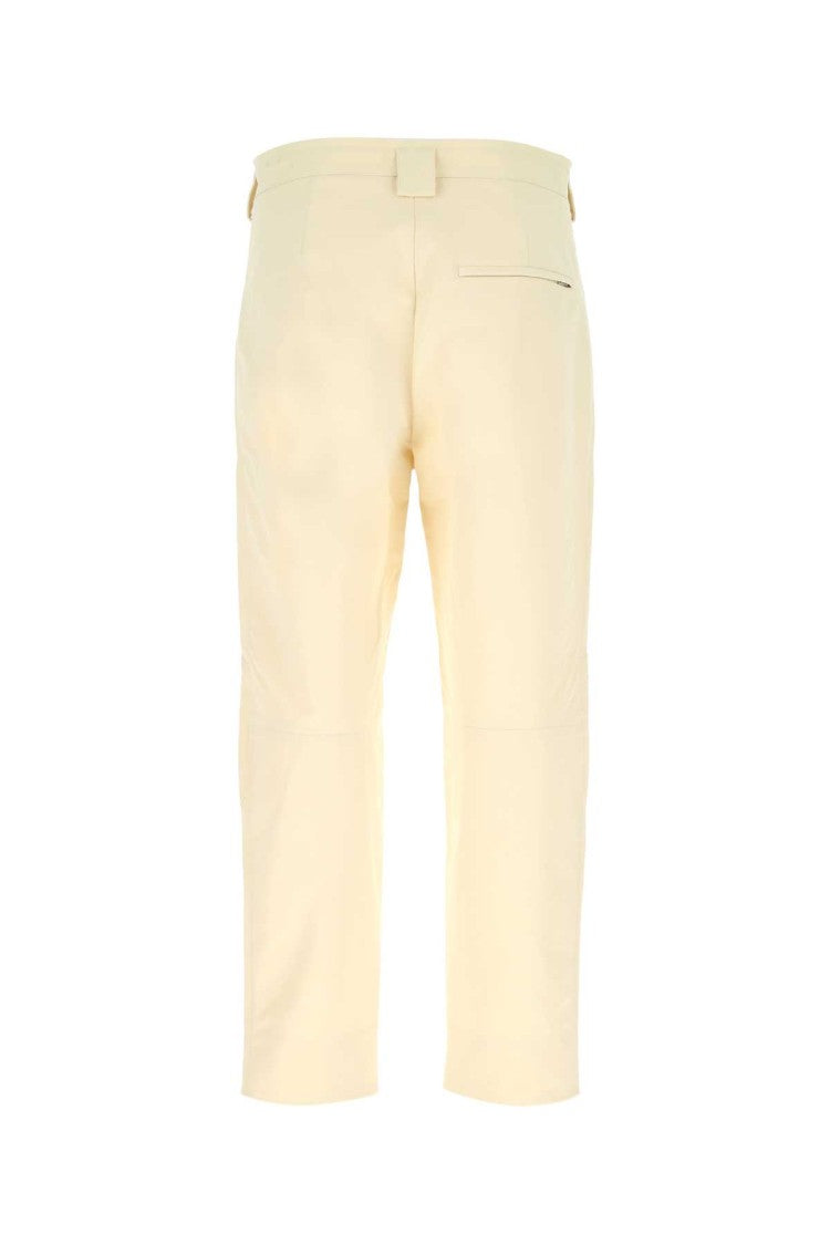 Jil Sander Ivory Cotton Pant