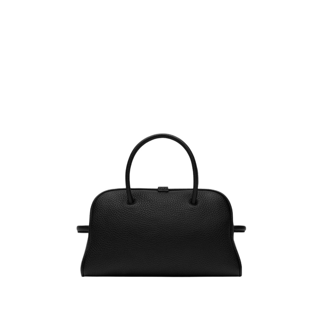 Jacquemus Embossed Leather Tote Bag With Bow Detail And Dual Handles