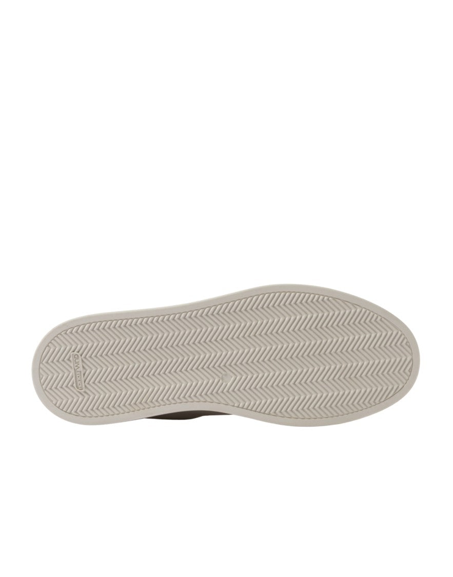 D.A.T.E White Levante Calf Leather Sneakers