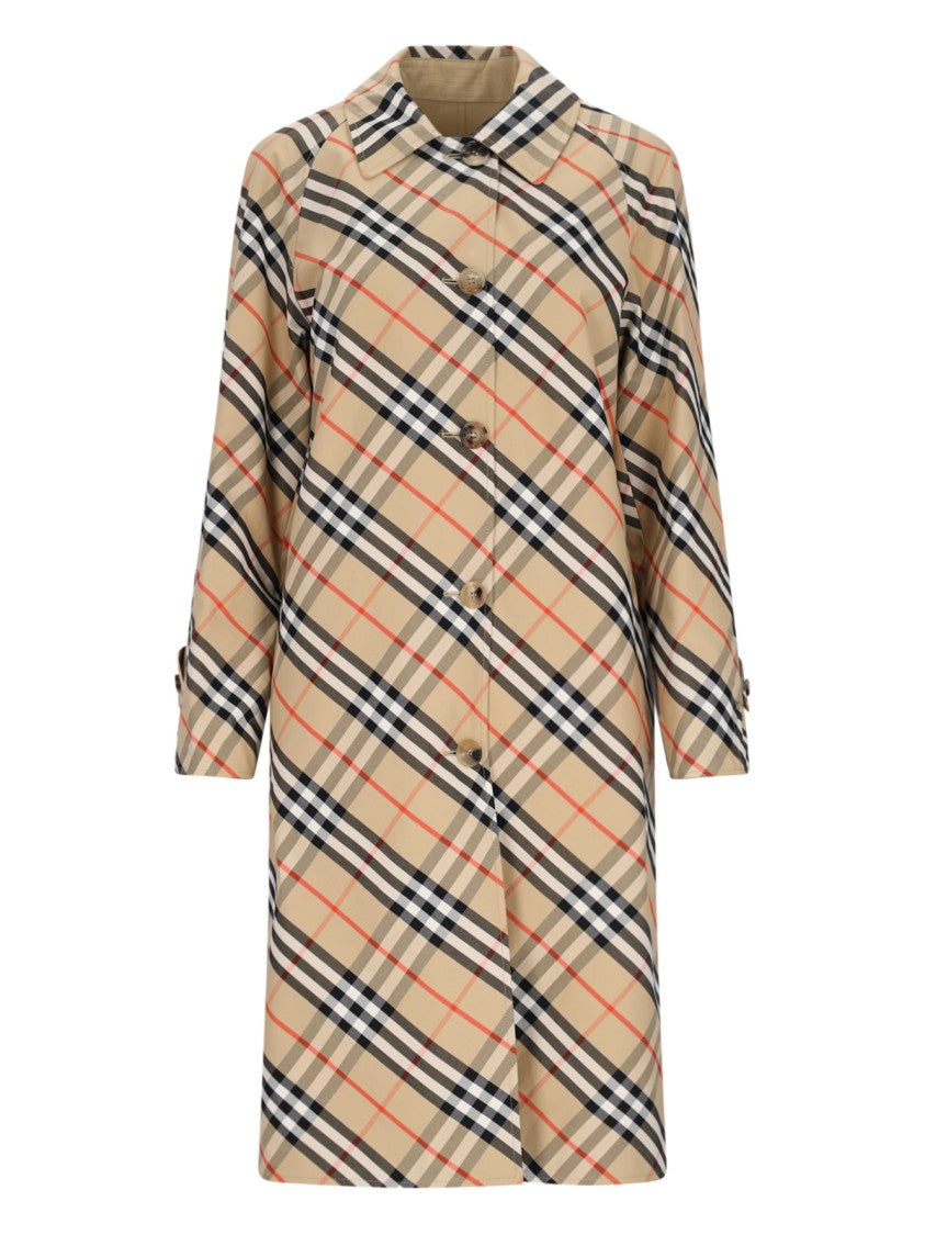 Burberry Reversible Midi Coat – Beige