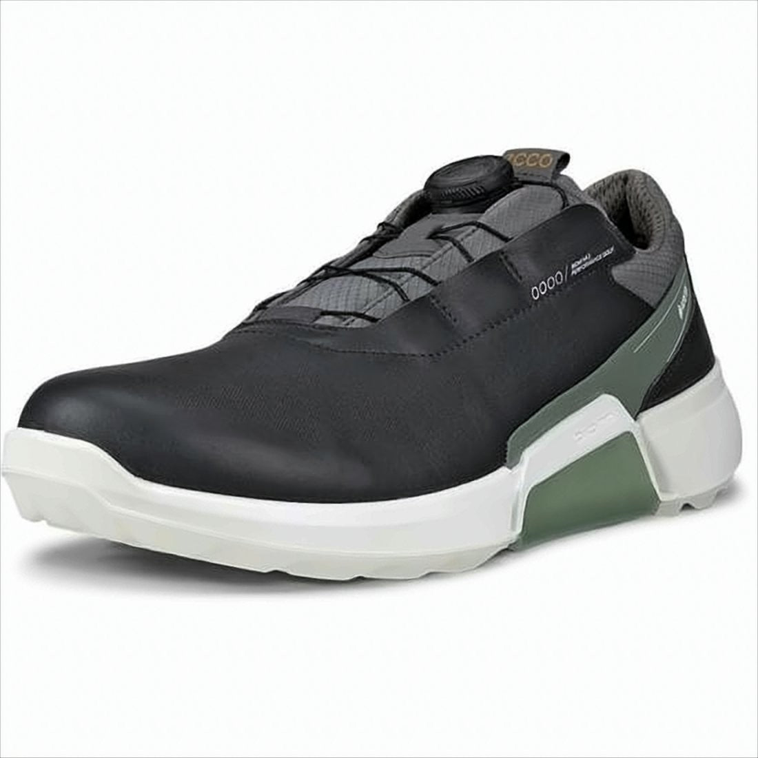 Ecco Dial-Lacing Sneakers With Leather Upper