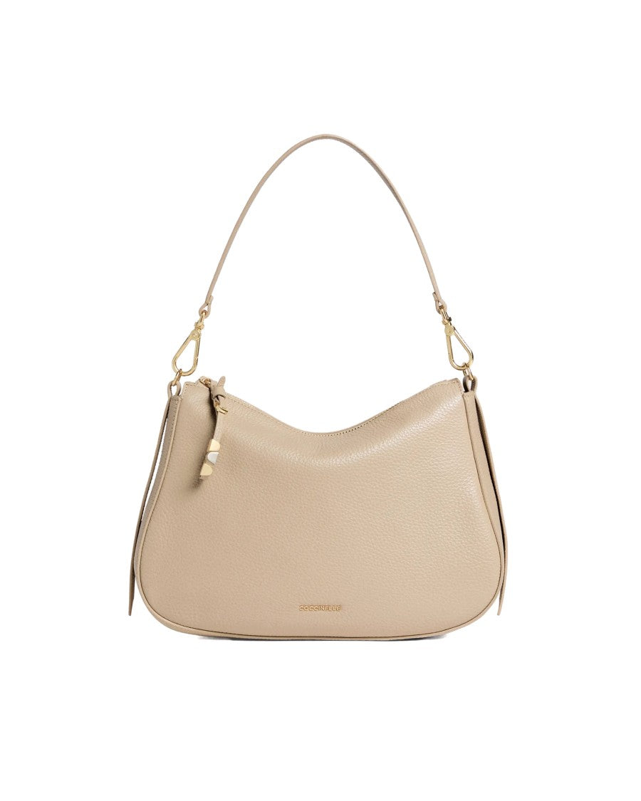 Coccinelle Nory Small Sandshell Bag