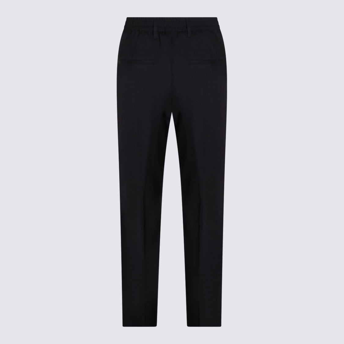 Montecore Tailored Blue Trousers With Straight Leg Design