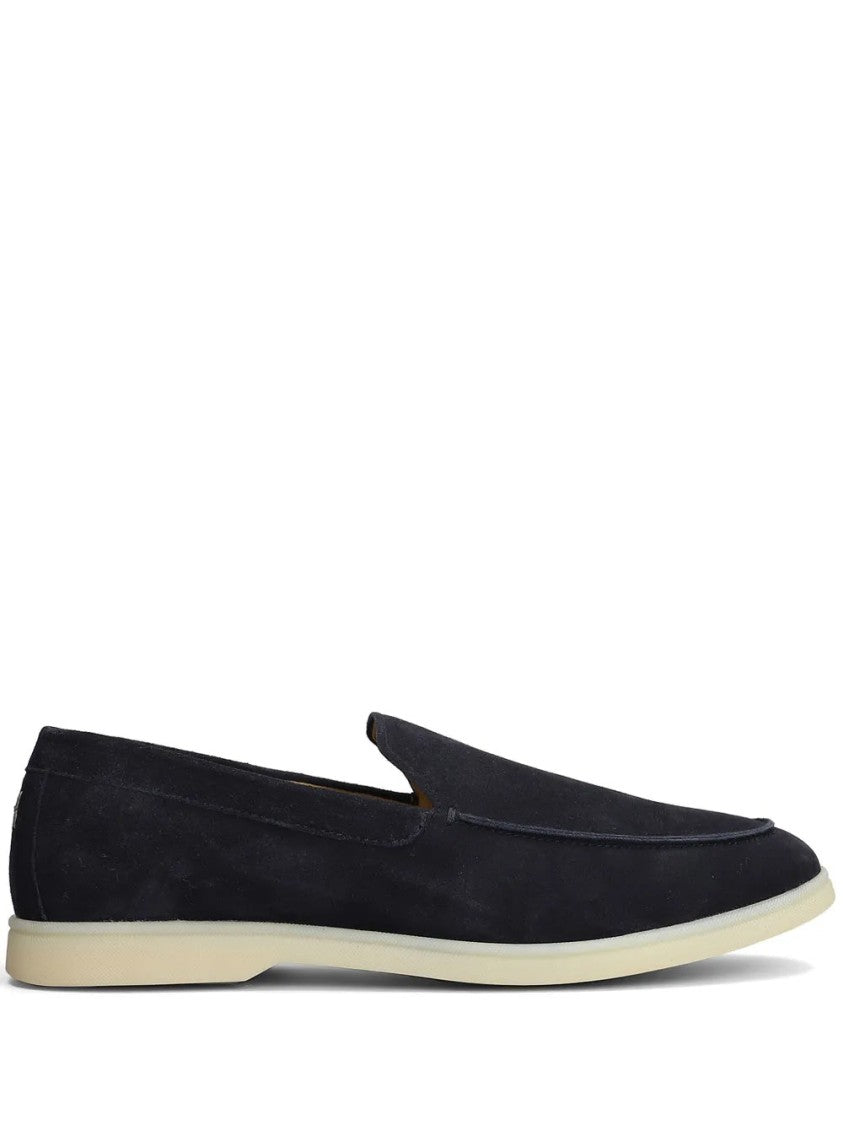 Henderson Suede Loafers With Leather Interior