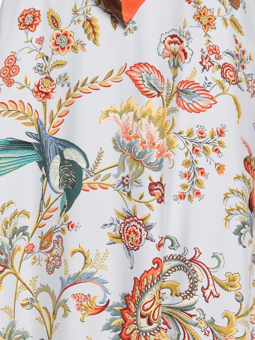 Etro Pure Seta Seta Paisley Skirt