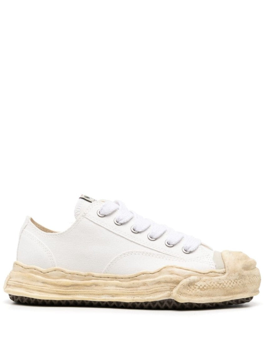 Maison Mihara Yasuhiro Original Sole Garment Dyed Canvas Low-Top Sneaker