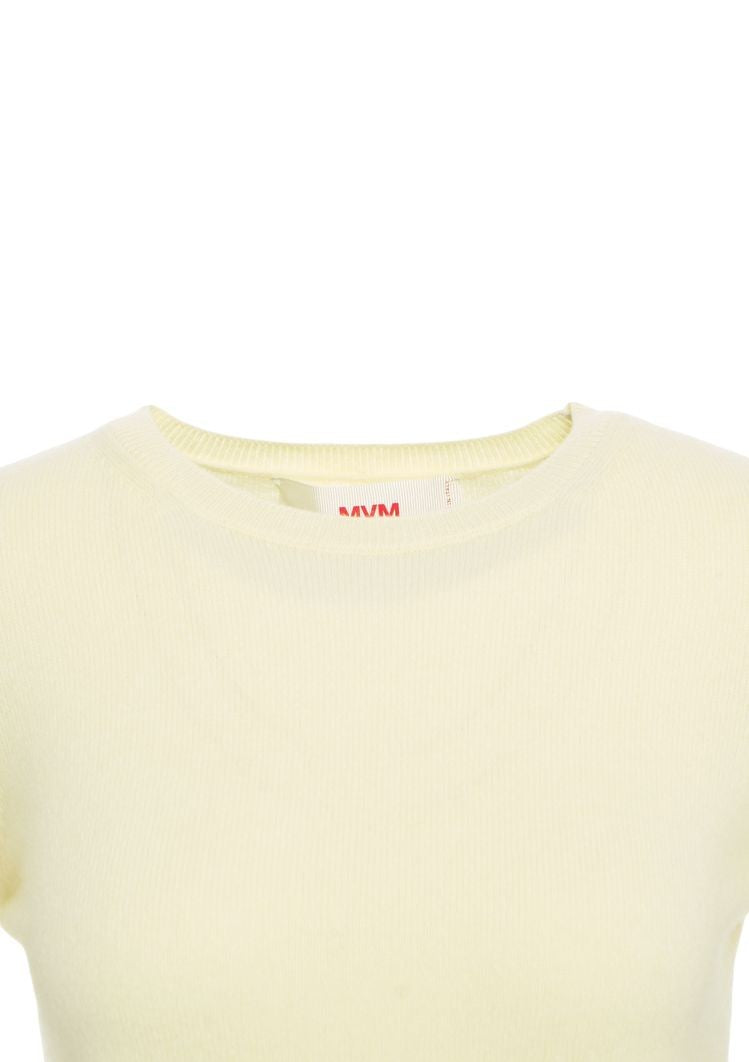 Mvm Cashmere Pullover With Classic Neckline