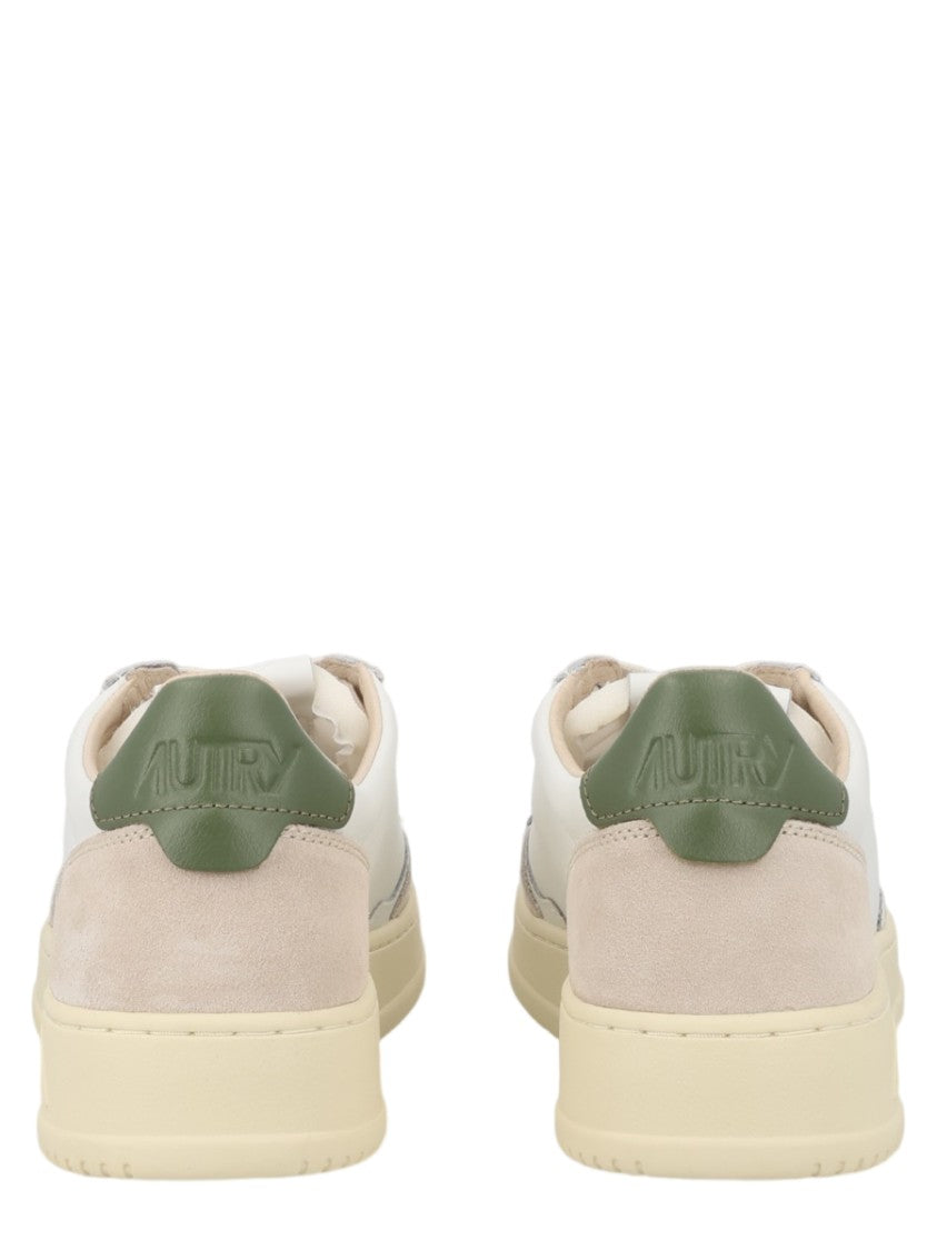 Autry Medalist Low Leather Suede Low-Top Sneakers