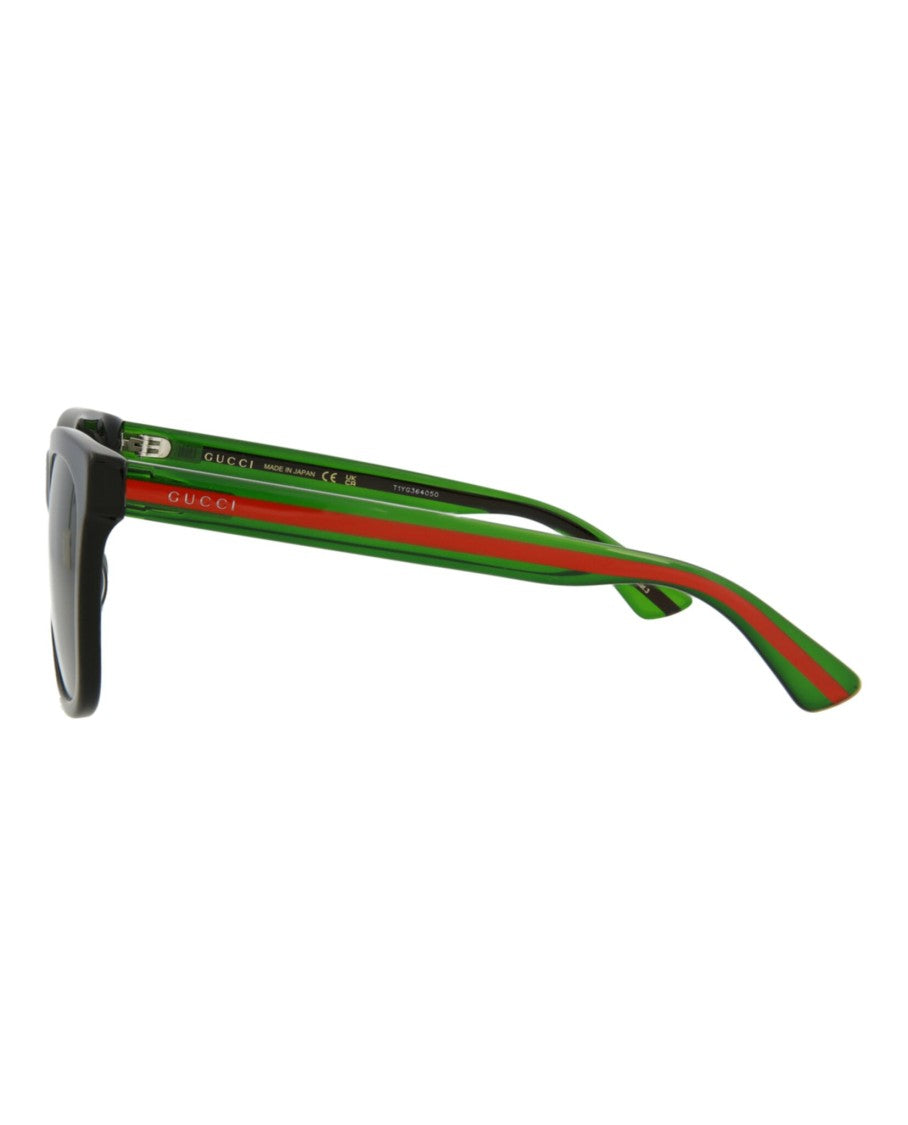 Gucci Rectangle-Frame Acetate Sunglasses