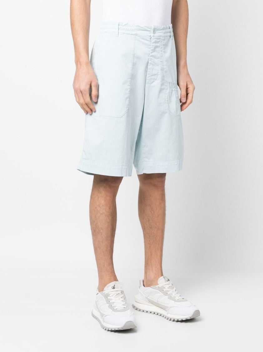 Moschino Knee-Length Stretch Cotton Shorts