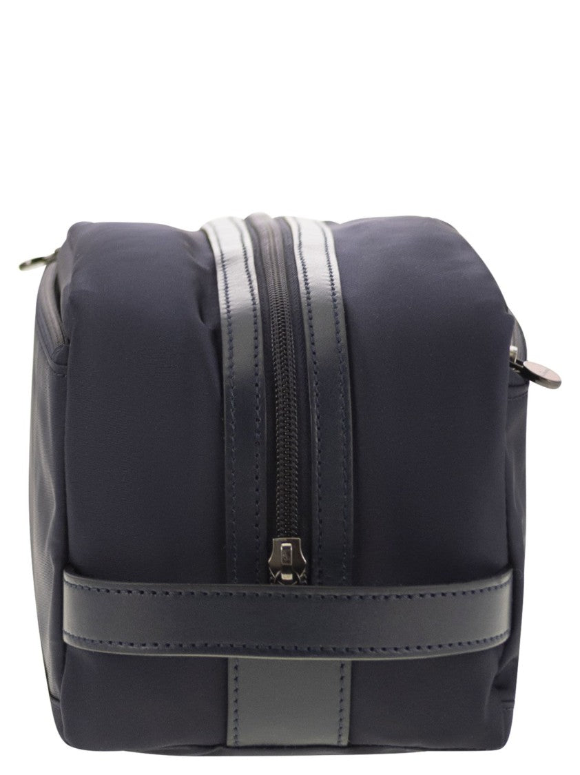 Kiton Beauty Case In Nylon