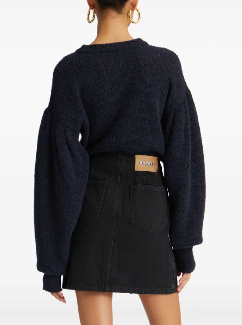 Rotate Knit Crewneck Sweater