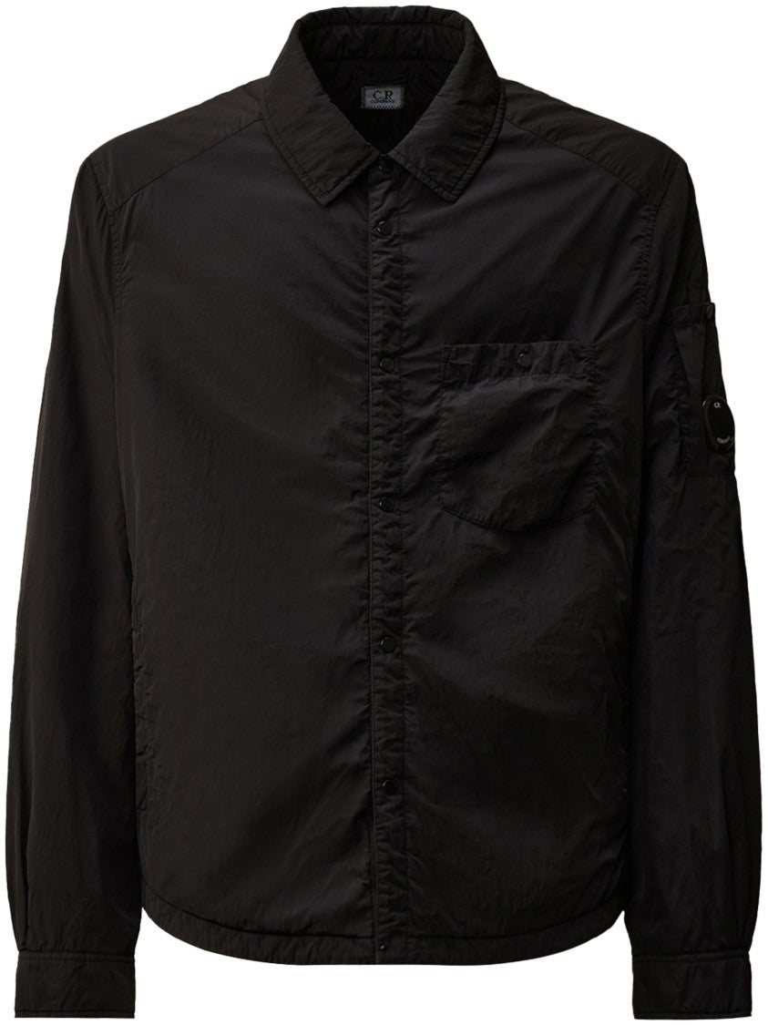 C.P. Company Padded Lens Overshirt With Minimalist Design