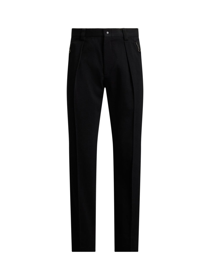 Polo Ralph Lauren Slim Fit Trousers With Chain-Detail Pockets