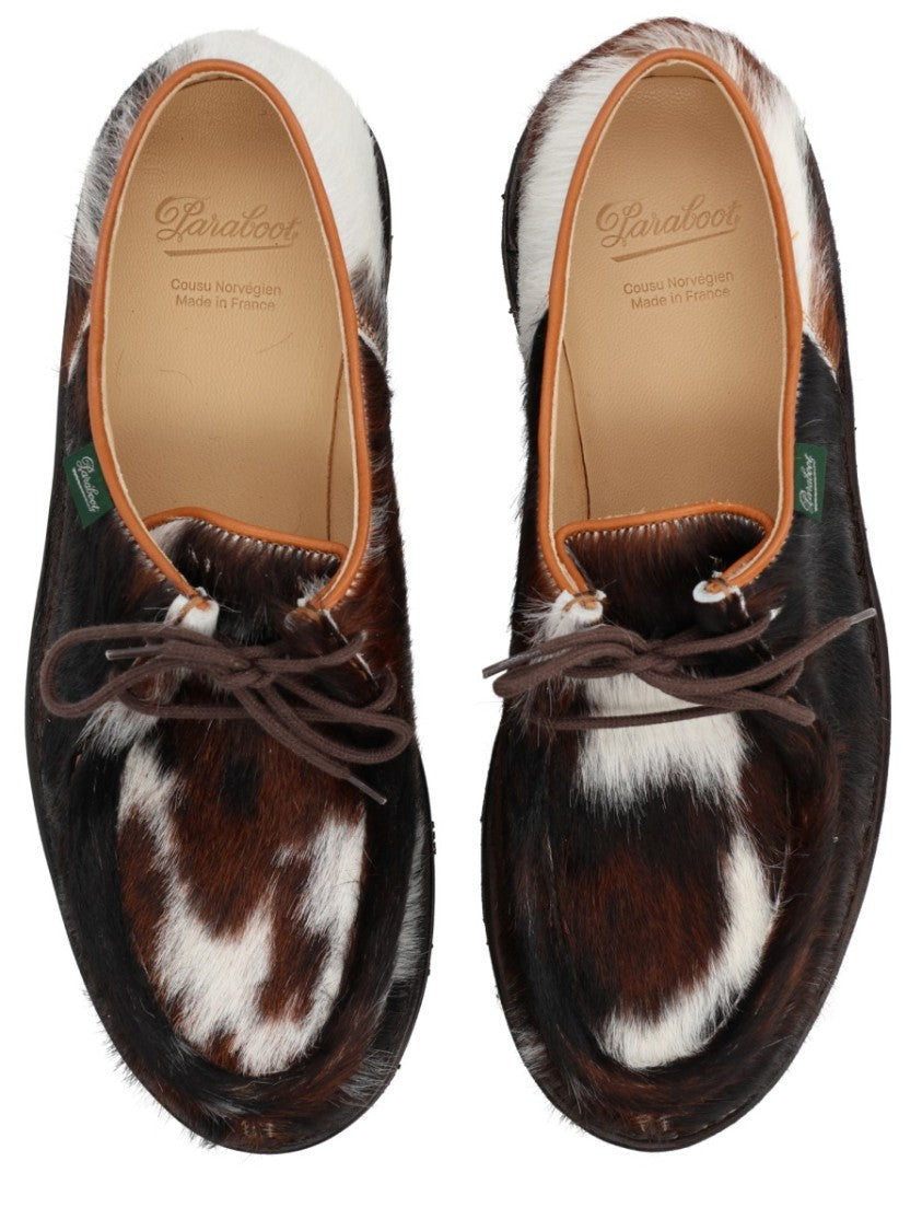 Paraboot Michael Textured Leather Loafers
