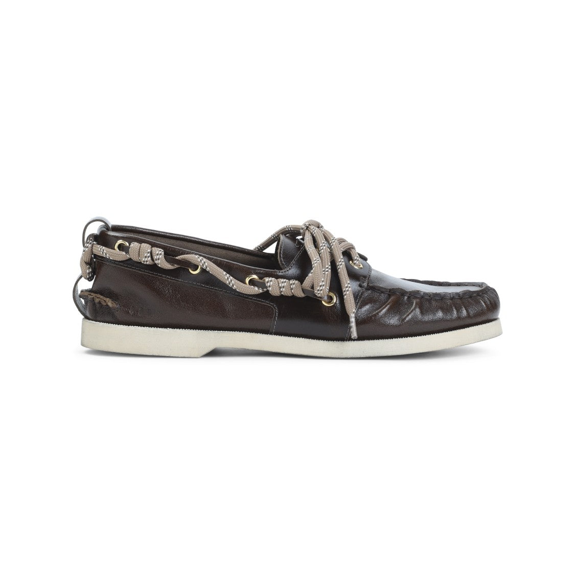 Golden Goose Brown Leather Loafers