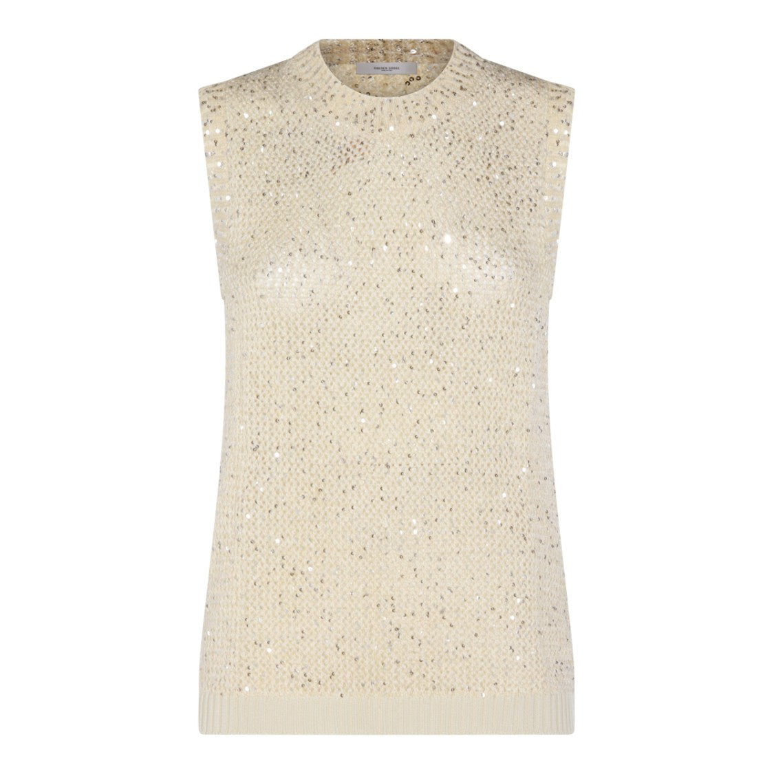 Golden Goose Heritage White Cotton Knitwear