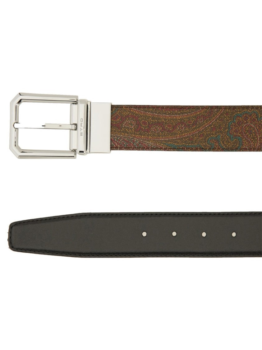 Etro Belt With "Paisley" Pattern