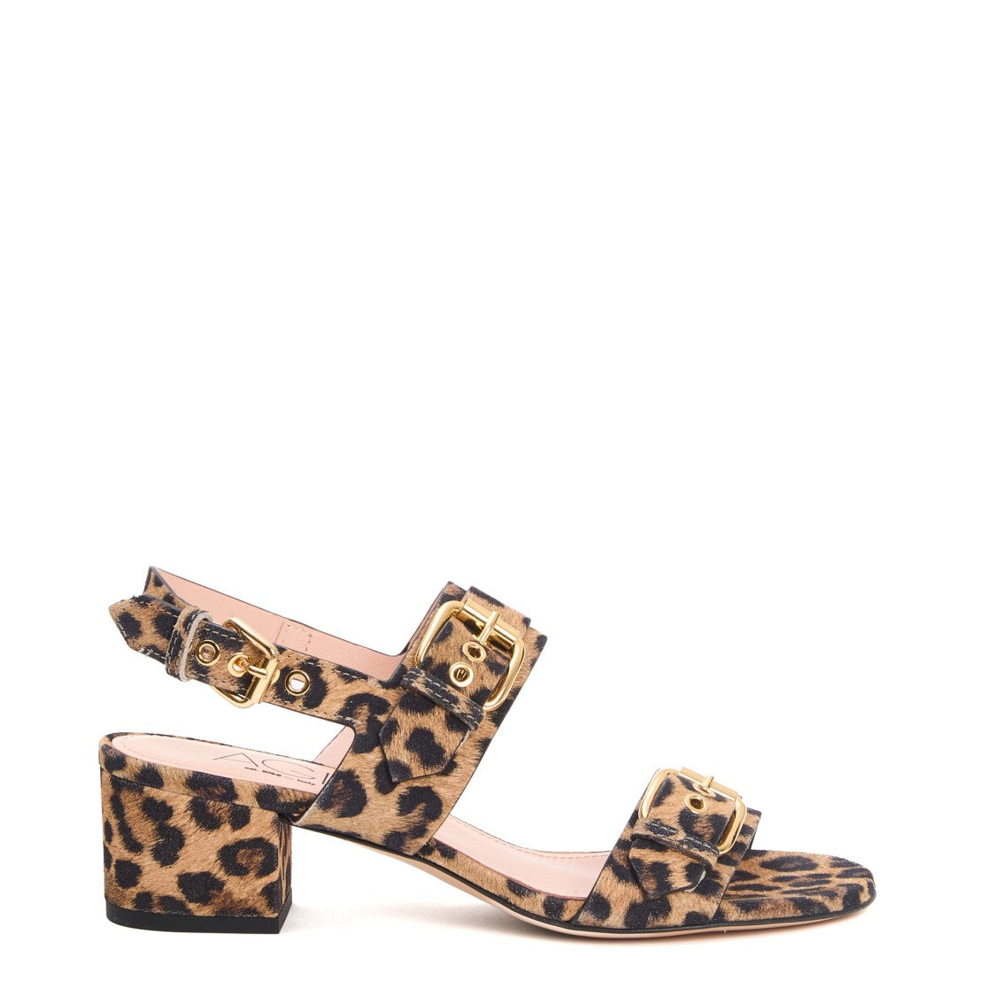 Agl 45Mm Leopard Heel Sandal