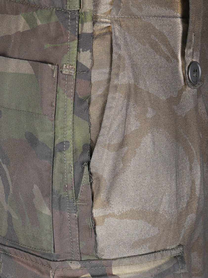 Prototypes Camouflage Cargo Pants With Utility Pockets
