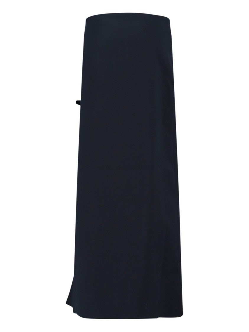 Coperni Maxi Skirt With Garter Detail