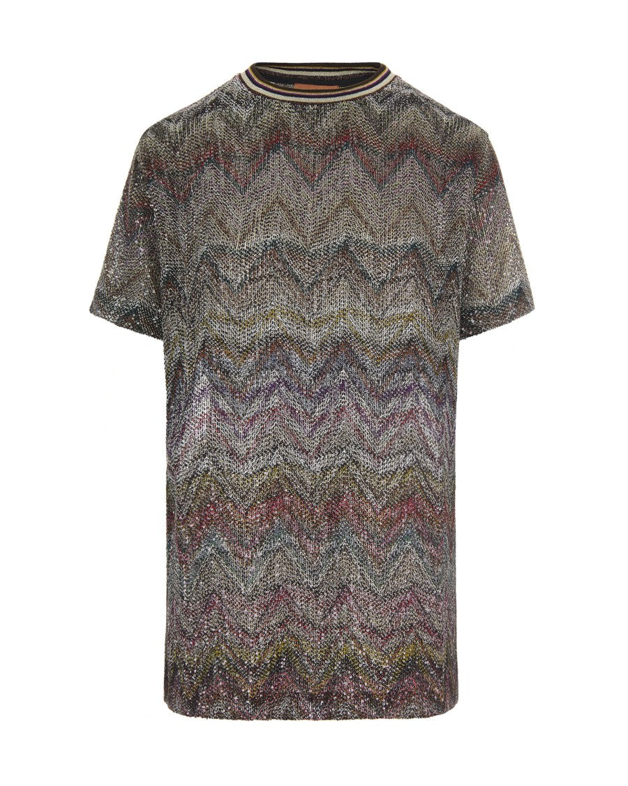 Missoni Multicolor Sequin T-Shirt