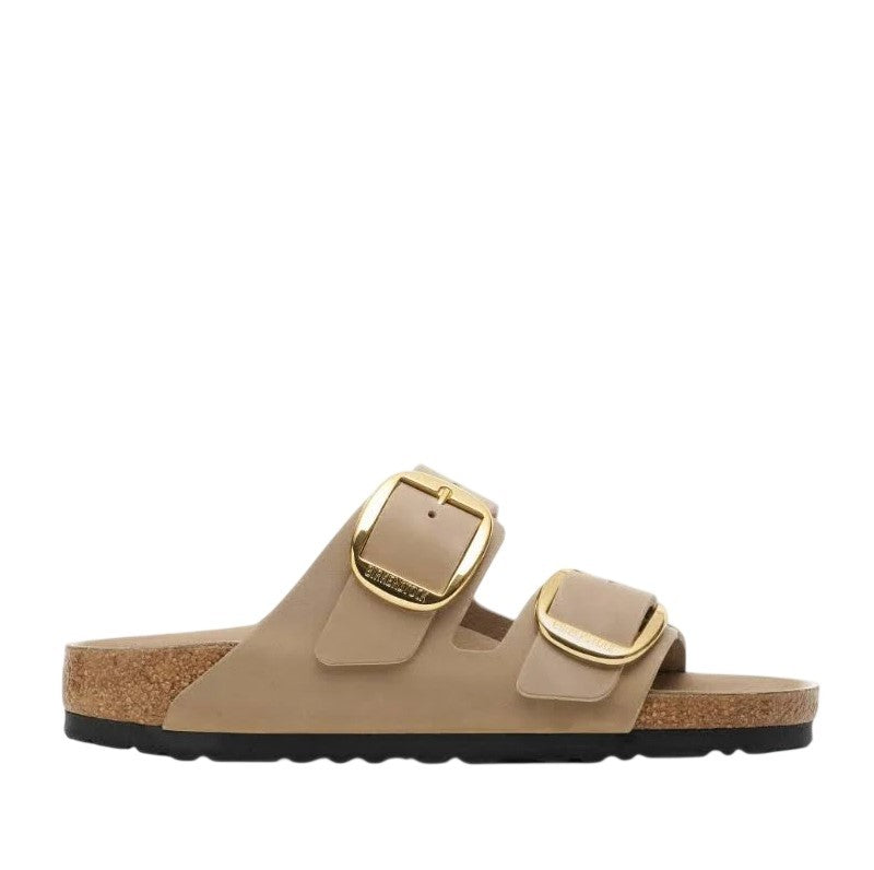 Birkenstock Anatomical Brown Sandal With Oiled Nubuck Straps