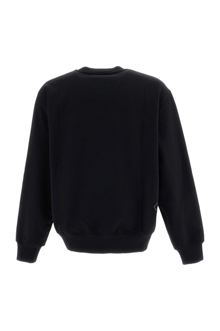 Pas Normal Studios Black Off-Race Heavy Cotton Sweatshirt