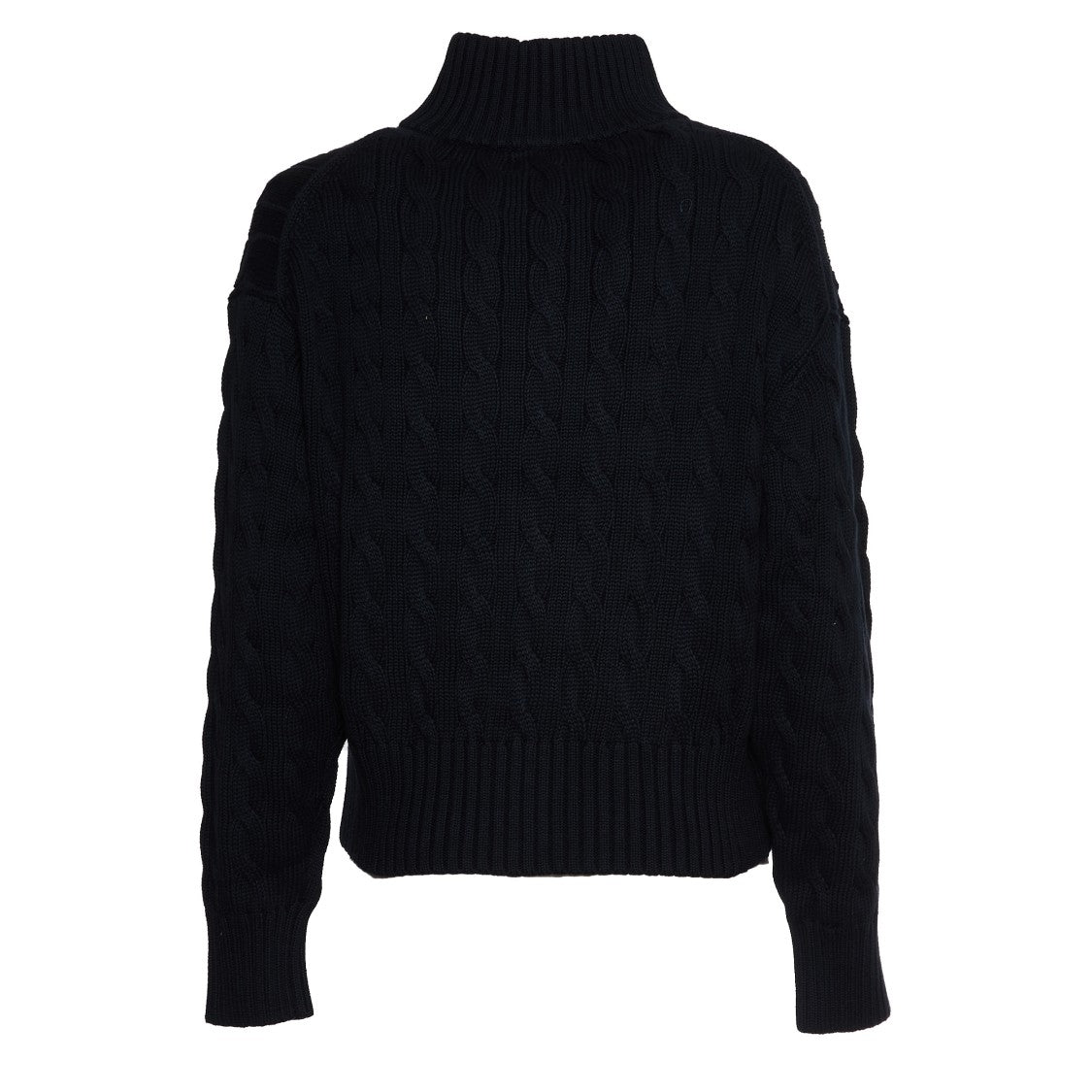 Polo Ralph Lauren Cable-Knit Sweater With Quarter-Zip And Ribbed Cuffs