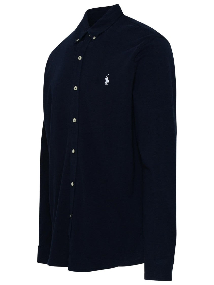 Polo Ralph Lauren Blue Cotton Shirt