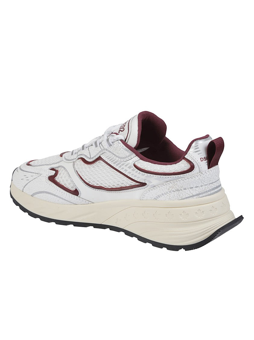 Dsquared2 Sprinter Lace-Up Calf Leather Sneakers