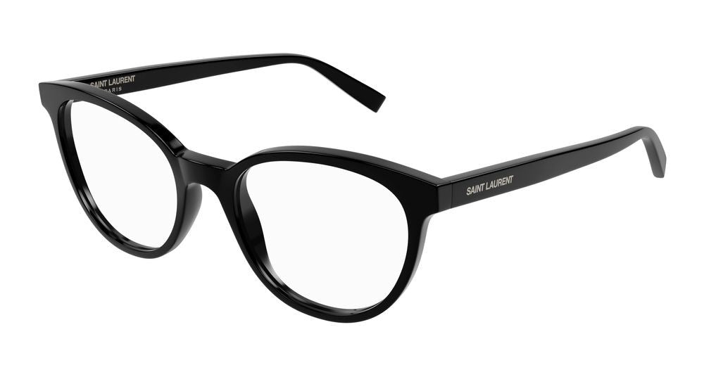 Saint Laurent Eyeglasses Saint Laurent Sl 589 001 Black Black Transparent 52/19/145