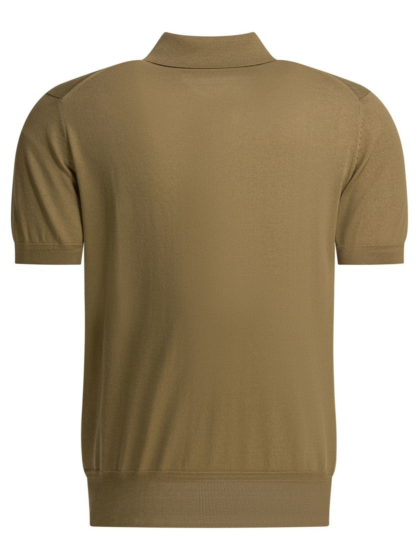 Tom Ford Cotton Knit Polo Shirt