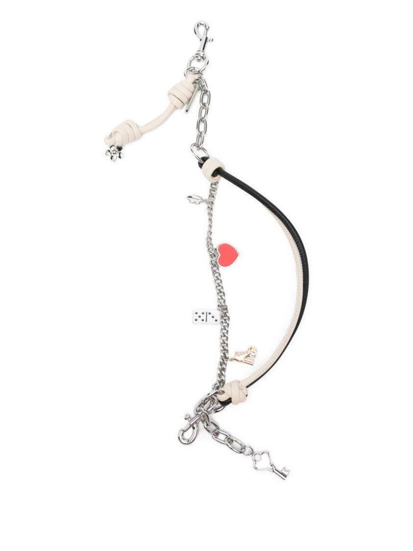 Marc Jacobs Multicolor Draped Effect Metal Charm